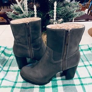 Lucky Brand Woman’s Platform Booties, Size 7